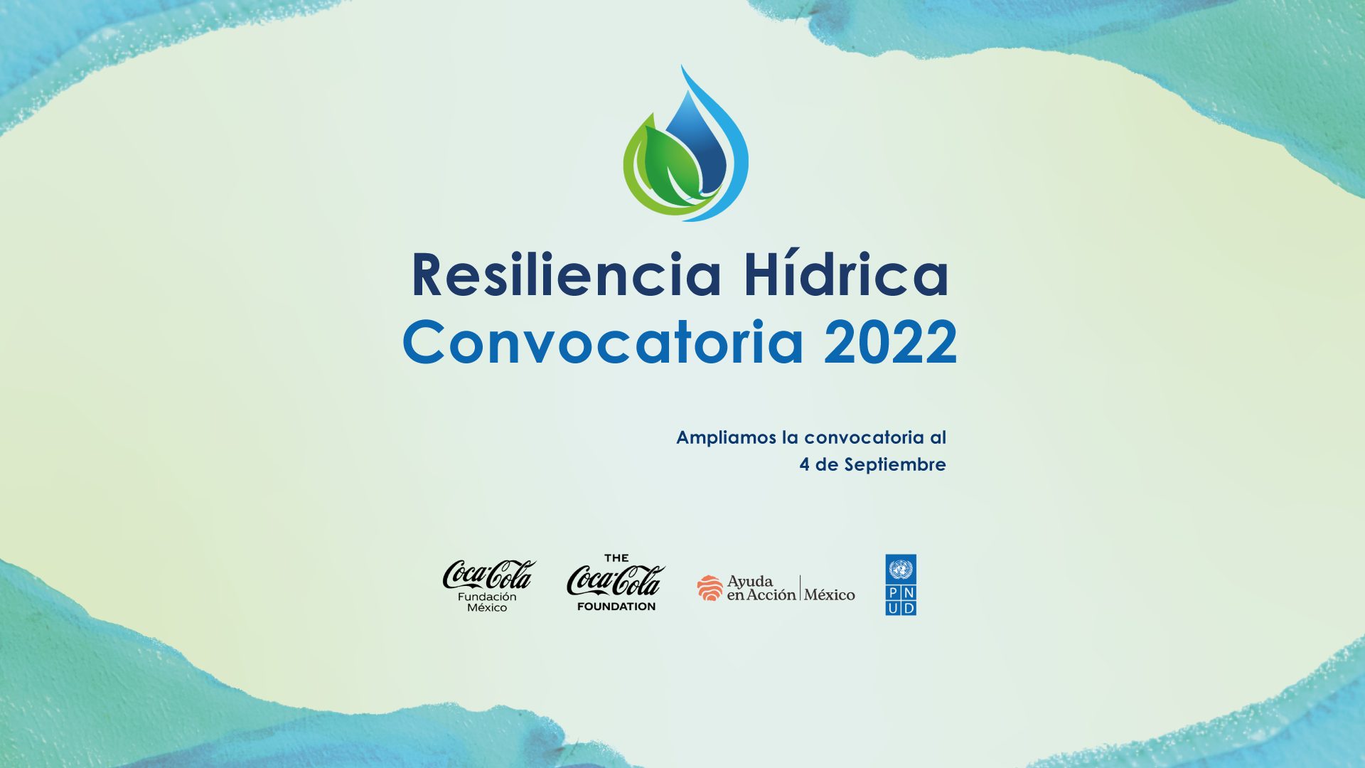 Convocatoria Resiliencia Hidrica 2022